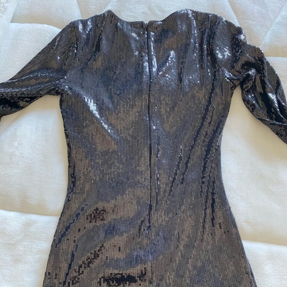 Black Sequin Dress - Picture 1 of 6